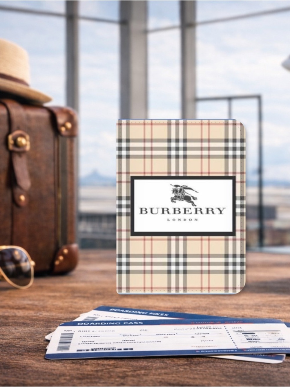 HANDMADE FASHION Passport and ID Holder